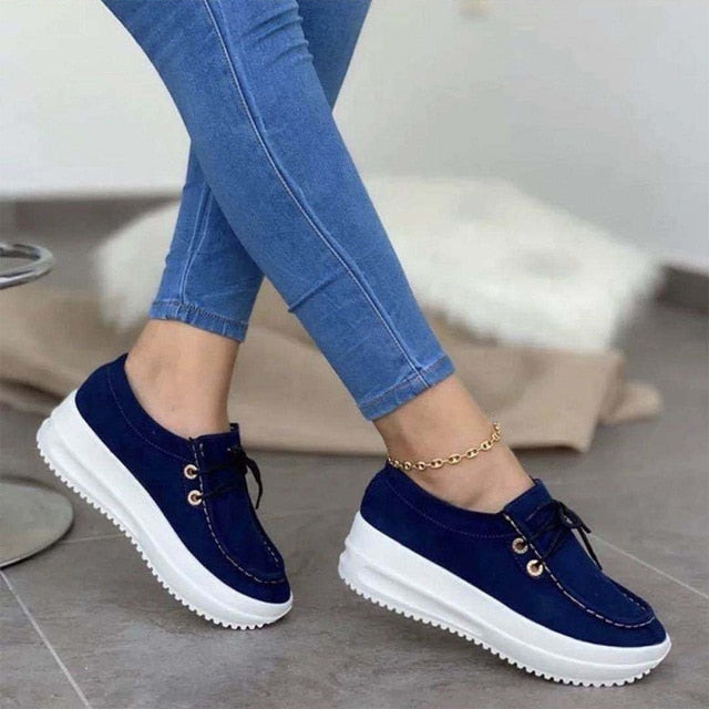 Juliana Women's Lace - Up Vulcanized Sneakers