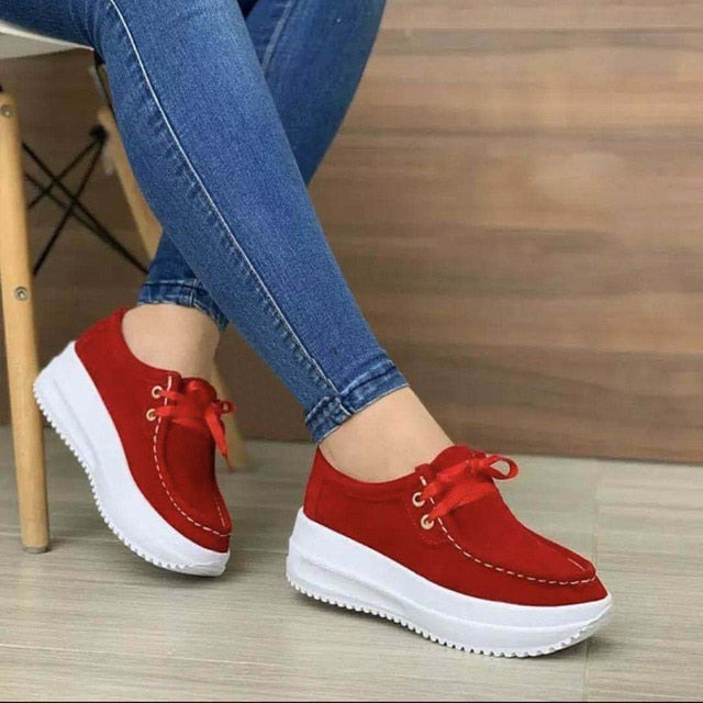 Juliana Women's Lace - Up Vulcanized Sneakers