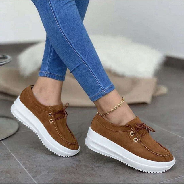 Juliana Women's Lace - Up Vulcanized Sneakers