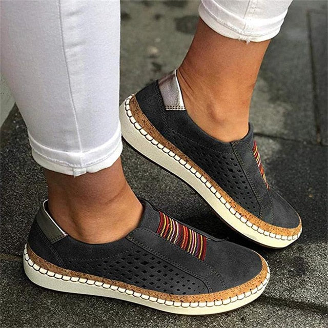 Julietta Women's Breathable Slip-On Sneakers