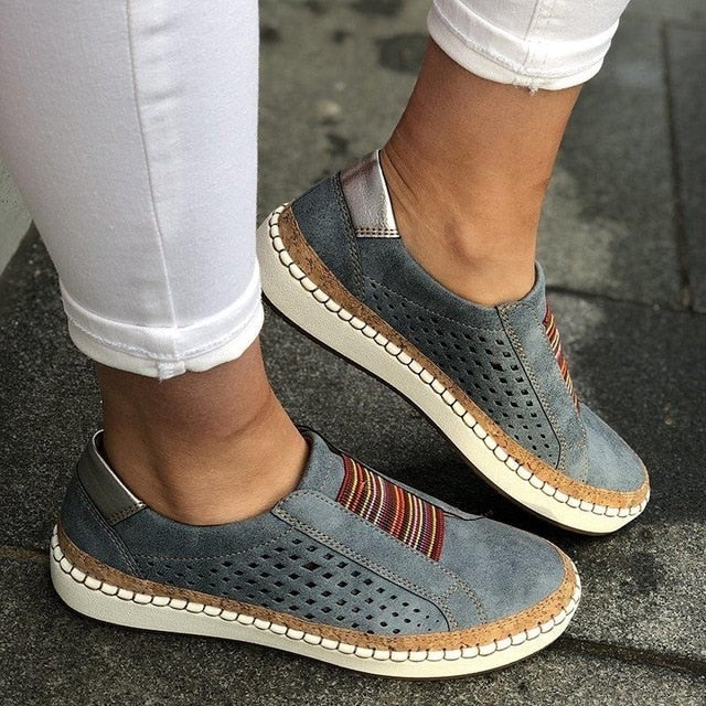 Julietta Women's Breathable Slip-On Sneakers
