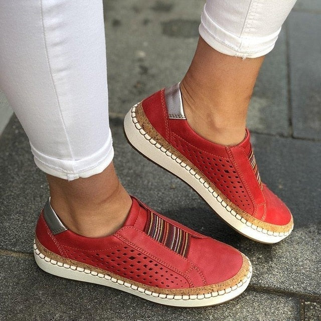 Julietta Women's Breathable Slip-On Sneakers
