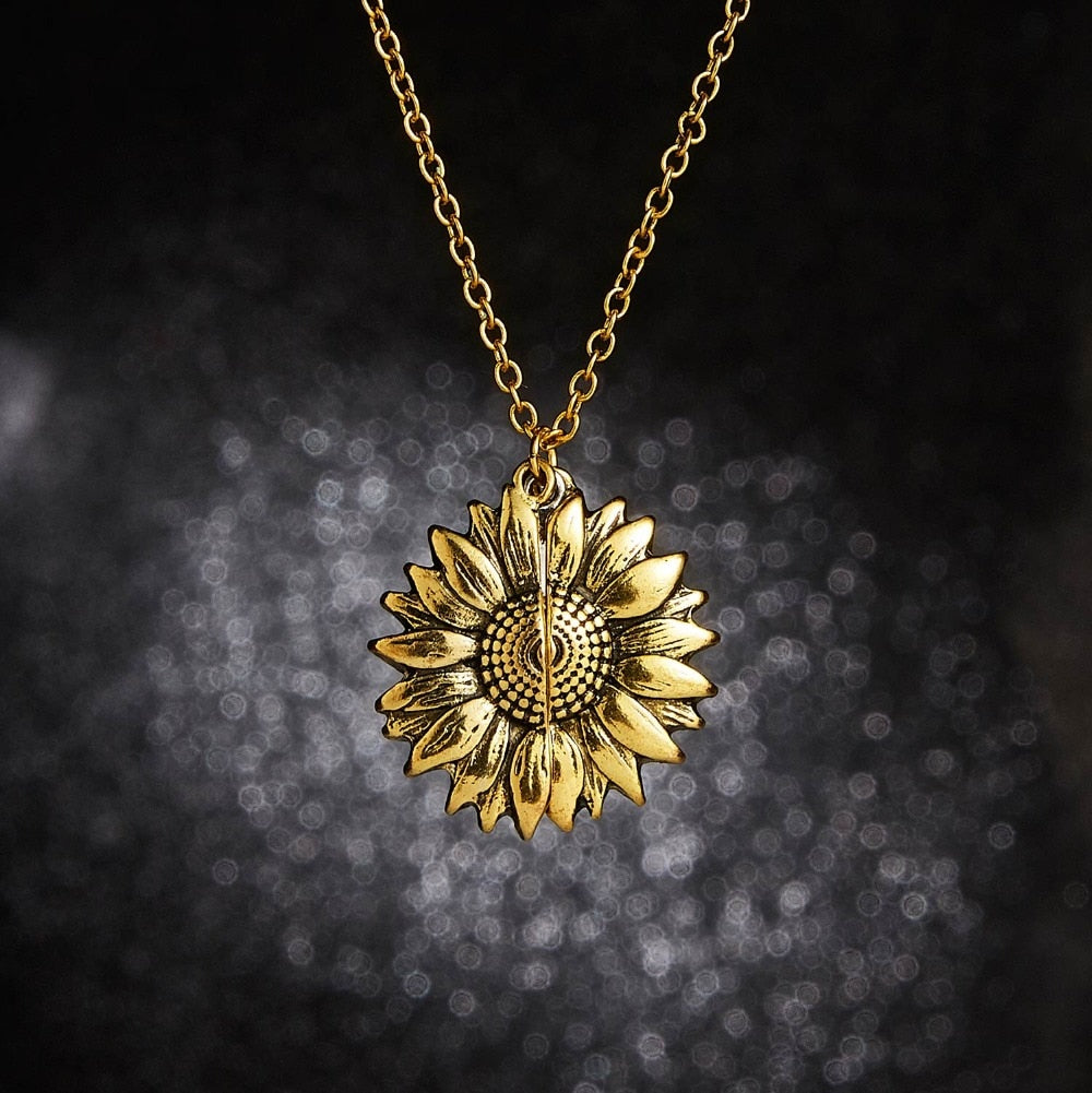 SunflowerLove™ - You Are My Sunshine Necklace