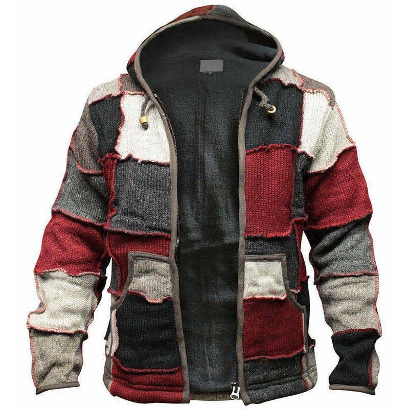 Orlando Men's Patchwork Hoodie