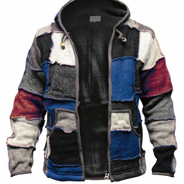 Orlando Men's Patchwork Hoodie