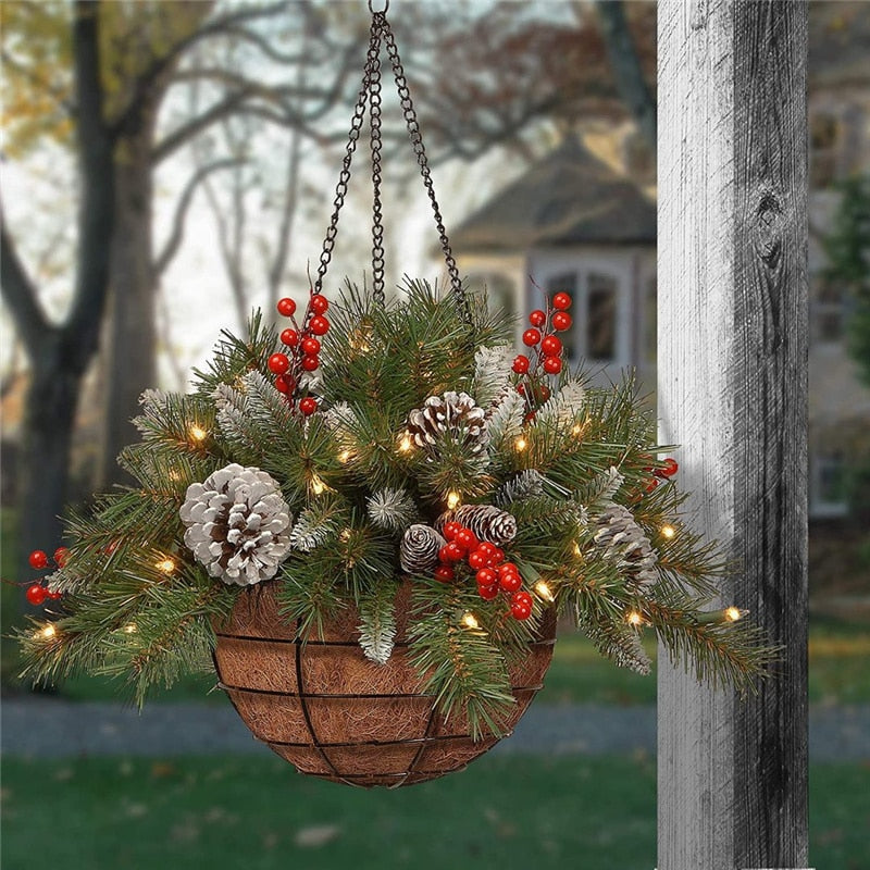 EverTree Pre-Lit Hanging Christmas Decoration