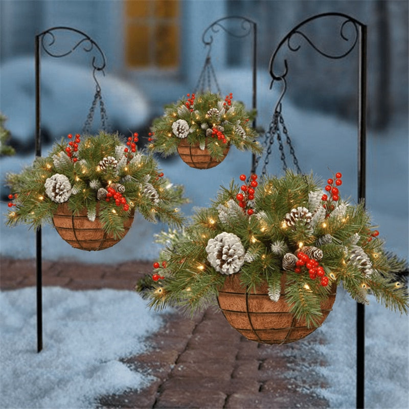 EverTree Pre-Lit Hanging Christmas Decoration