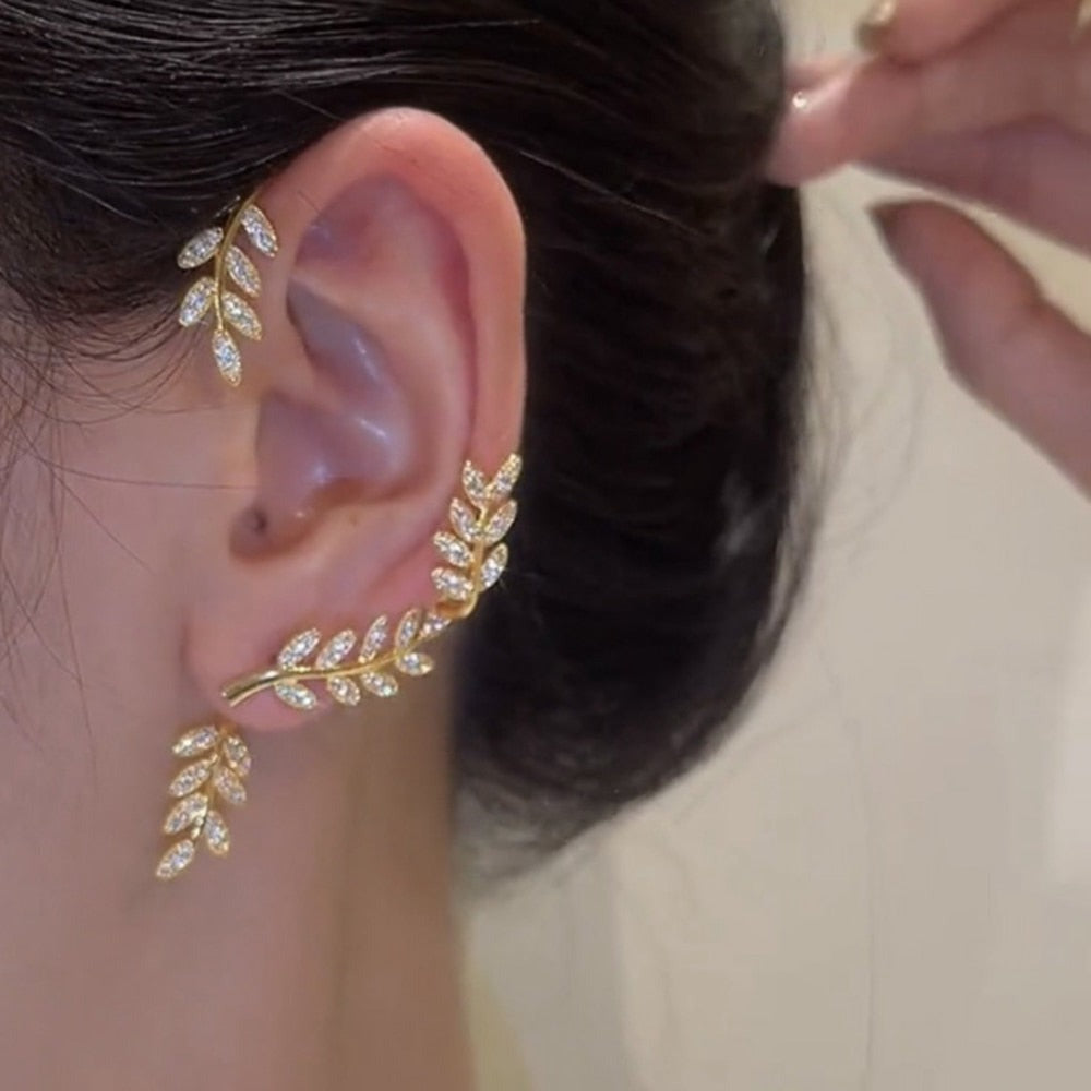 LeafCuffs™ Leaf Cuff Earrings