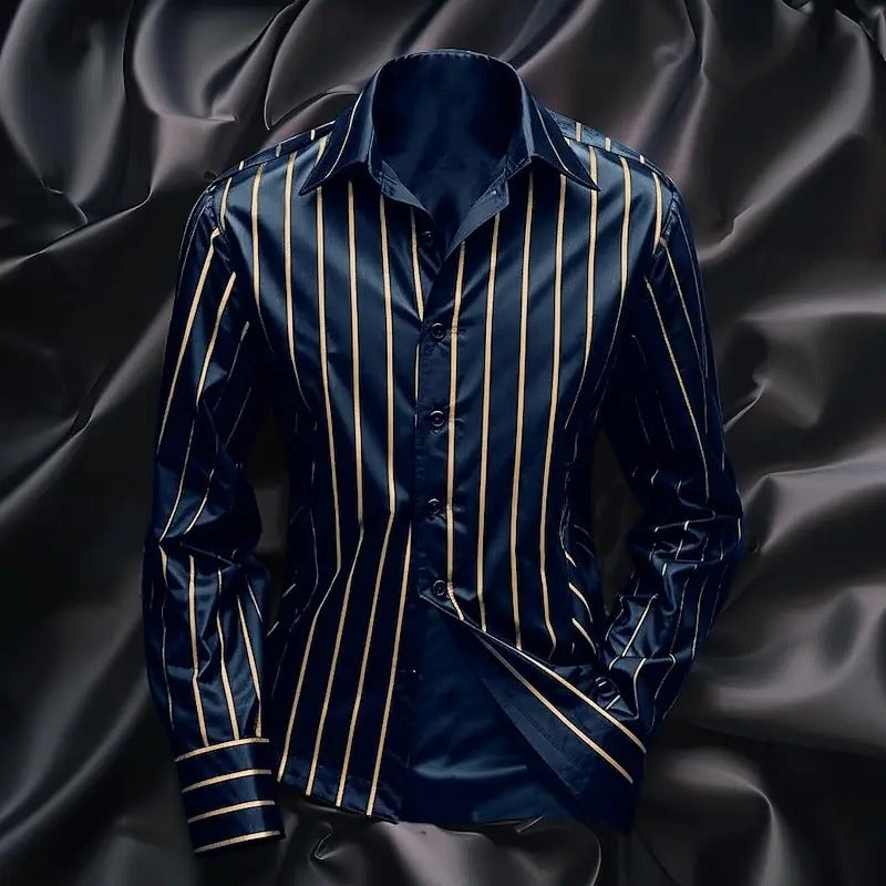 Alvaro Ferucci Silk Button-Up Shirt