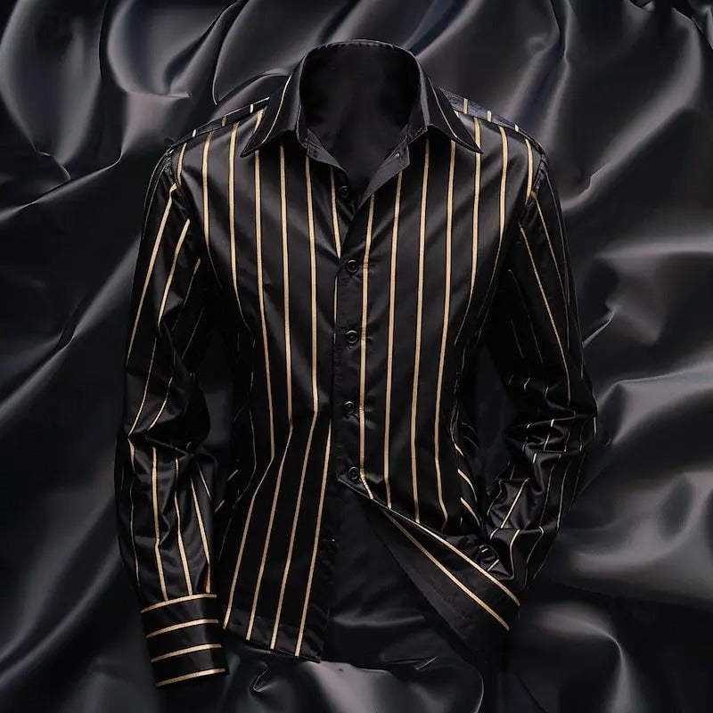Alvaro Ferucci Silk Button-Up Shirt