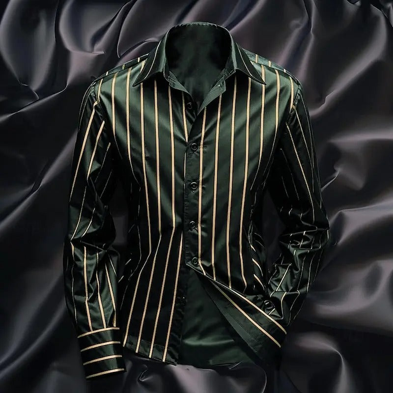 Alvaro Ferucci Silk Button-Up Shirt
