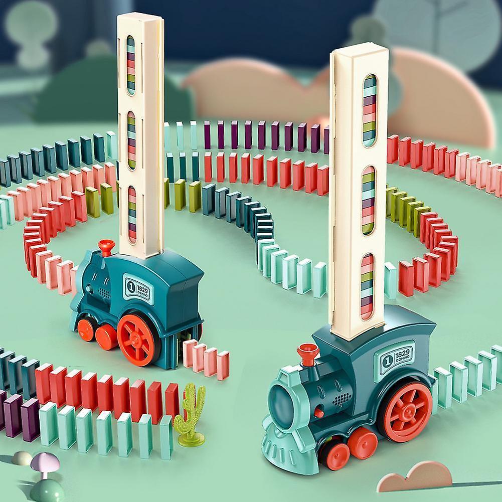 RilleMino™ - Domino Express Train | The Train That Builds Paths, Sparks Joy, and Topples Boredom!
