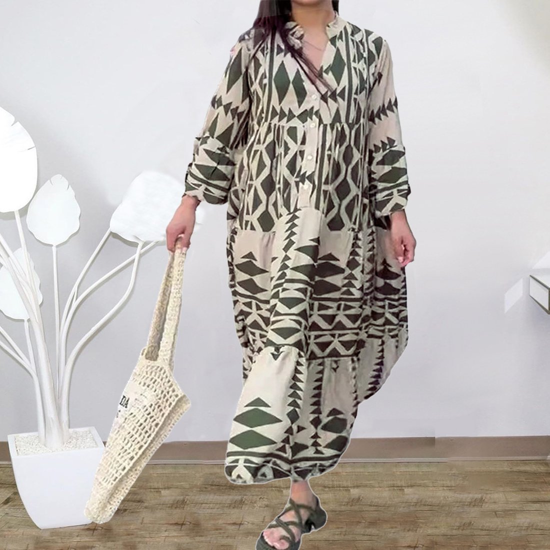 Wavara™ Boho Elegance Dress | Free-Spirited Elegance – Made to Flow Wherever You Go