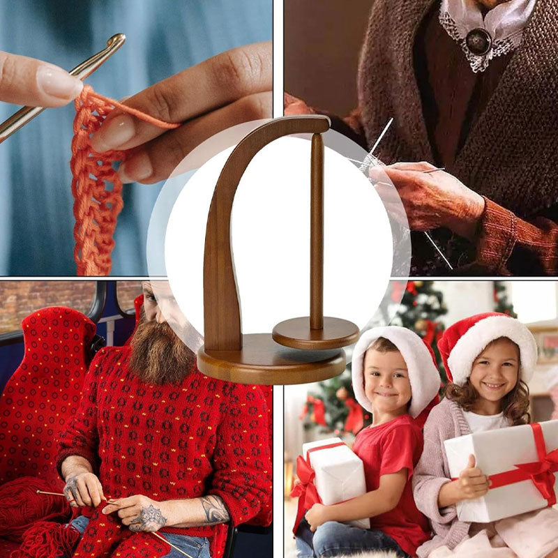 MeyTwist™ – The Ultimate Rotating Yarn Spinner for Seamless Crocheting & Knitting