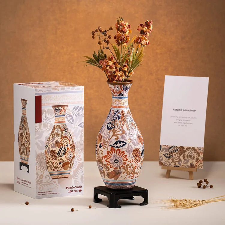 MeyVase™ Decorative 3D Art Puzzle Vase – Craft Your Masterpiece, Elevate Your Space