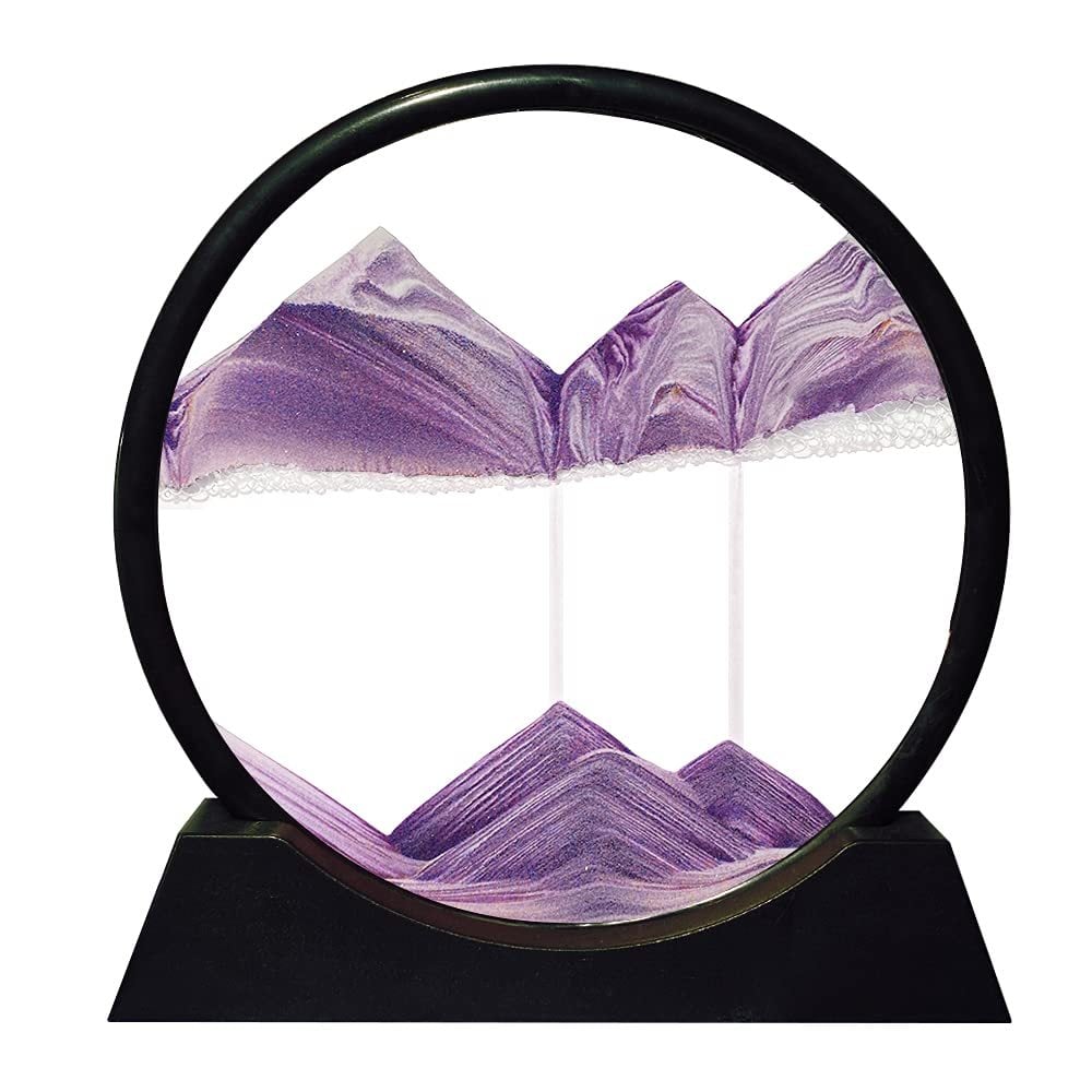 MeyHome™ Serenity Hourglass - Eye-Friendly Decor for Relaxation and Harmony 🌟