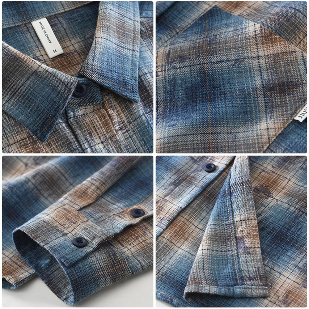 The Carter Button-Up Flannel Shirt