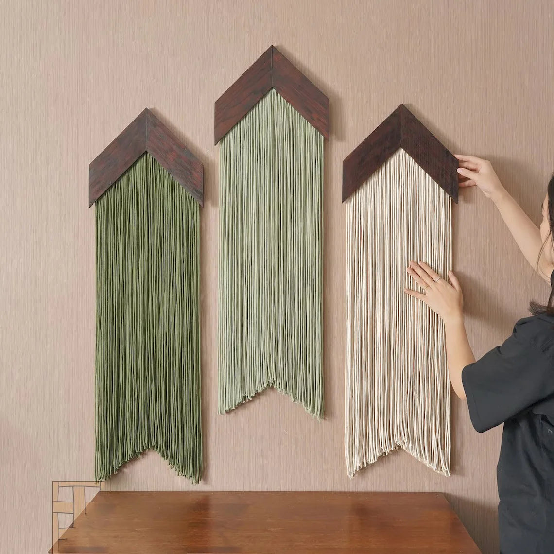MeyHome™ Nordic Peaks Wall Hanging