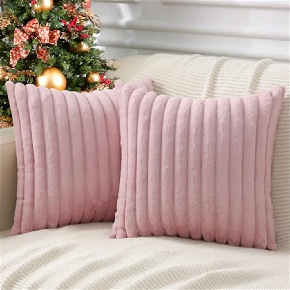 MeyHome™ Super Soft Faux Fur Pillow Cover | Softness You Can See, Comfort You Can Feel