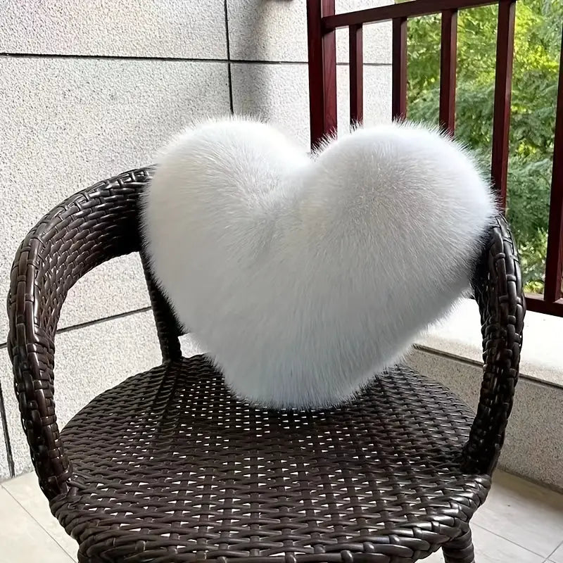 MeyHome™ – Heart Plush Throw Pillow | Fall in Love with Every Snuggle