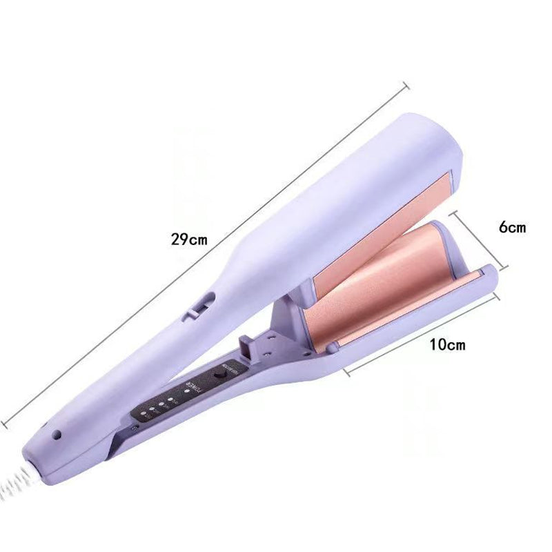 Meyrille WaveLuxe™ French Curling Iron: Effortless, Chic Waves in Minutes