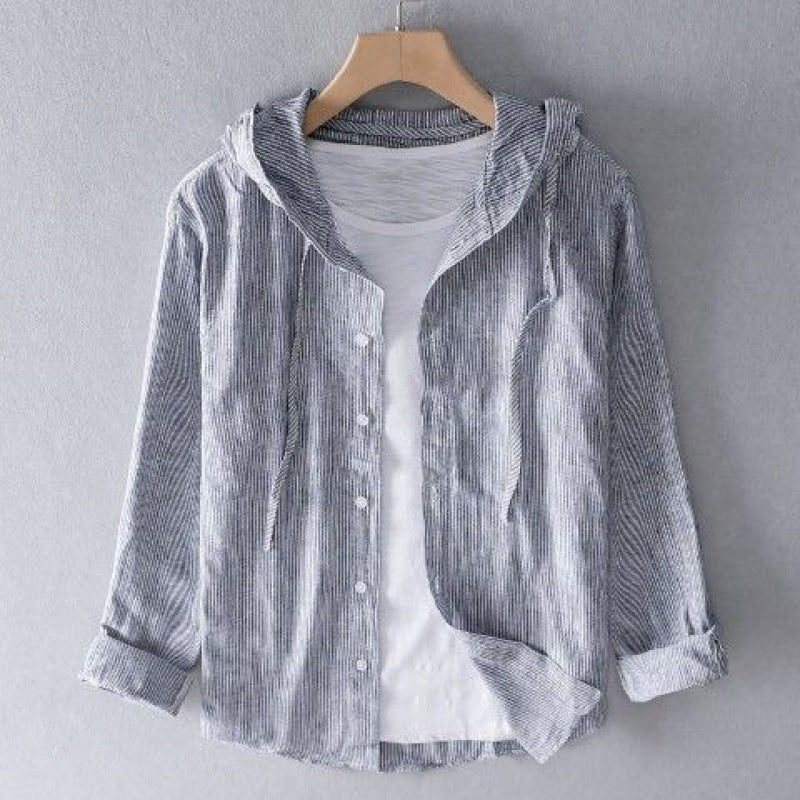 Sunset Palms Linen Shirt