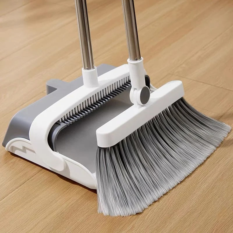 MeyHome™ 180° Rotating Broom & Dustpan Set | Where Smart Design Meets Modern Style