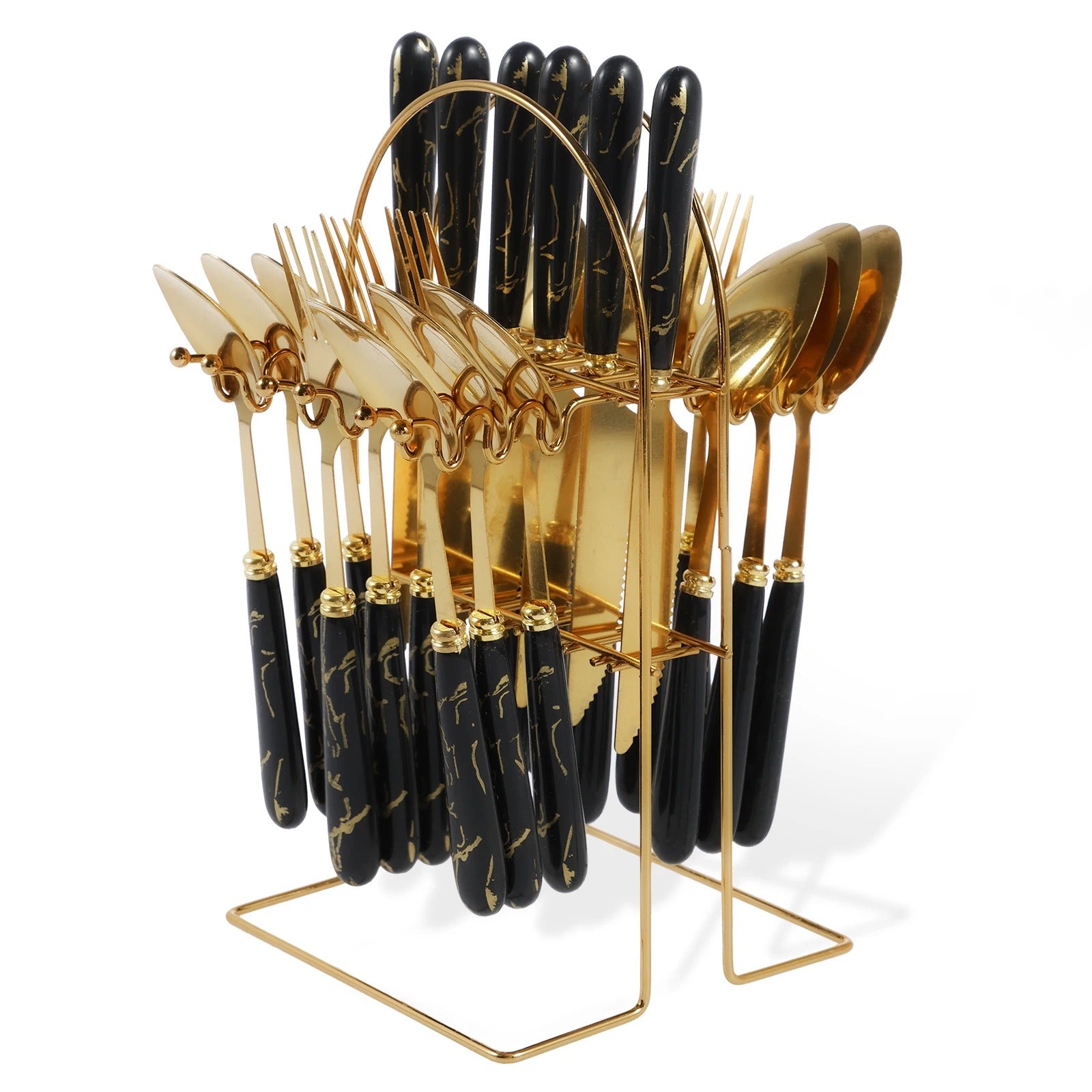 MeyHome™ Premium Marble Cutlery Set