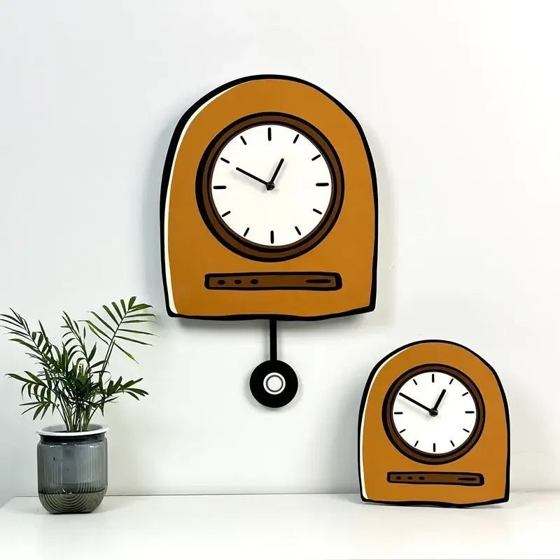 MeyHome™ TickToon™ Cartoon Clock | Timekeeping with a Twist – Add a Pop of Playful Charm to Any Room!