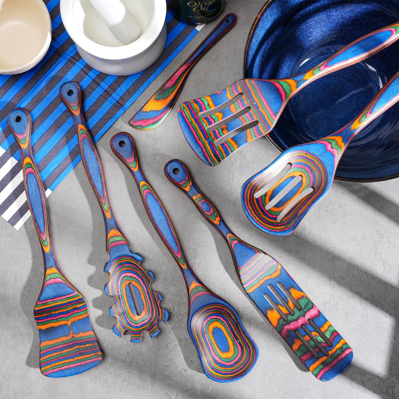 MeyHome™ Pakka Wood Utensil Set