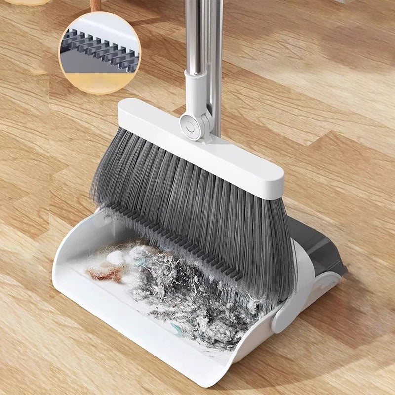 MeyHome™ 180° Rotating Broom & Dustpan Set | Where Smart Design Meets Modern Style