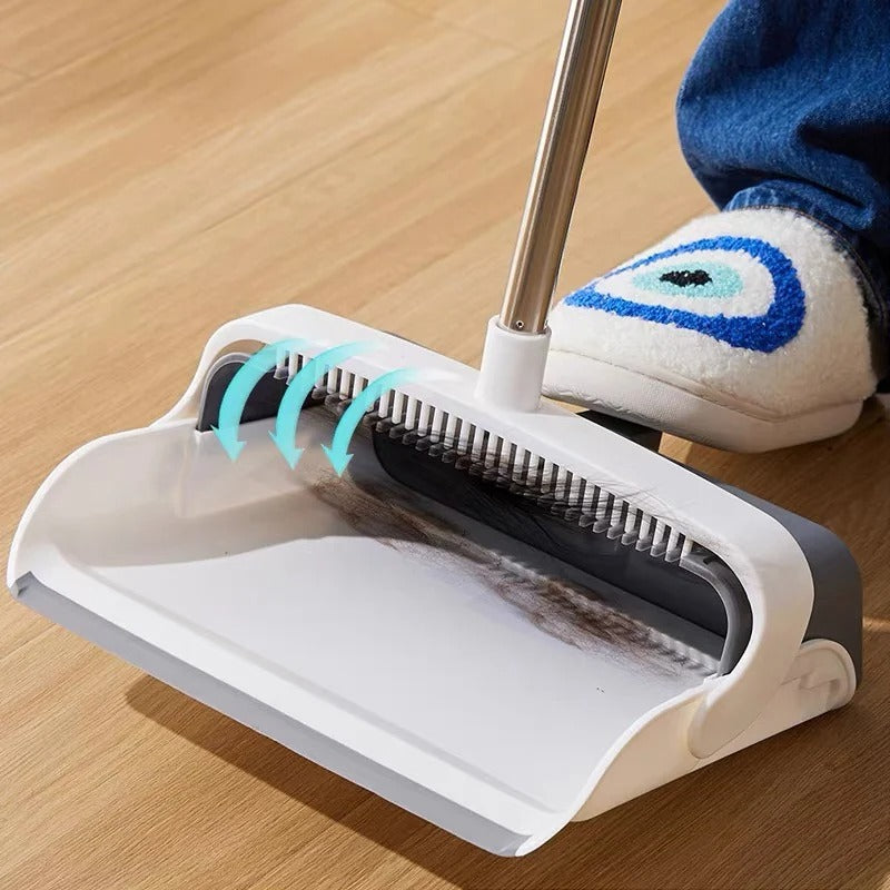 MeyHome™ 180° Rotating Broom & Dustpan Set | Where Smart Design Meets Modern Style