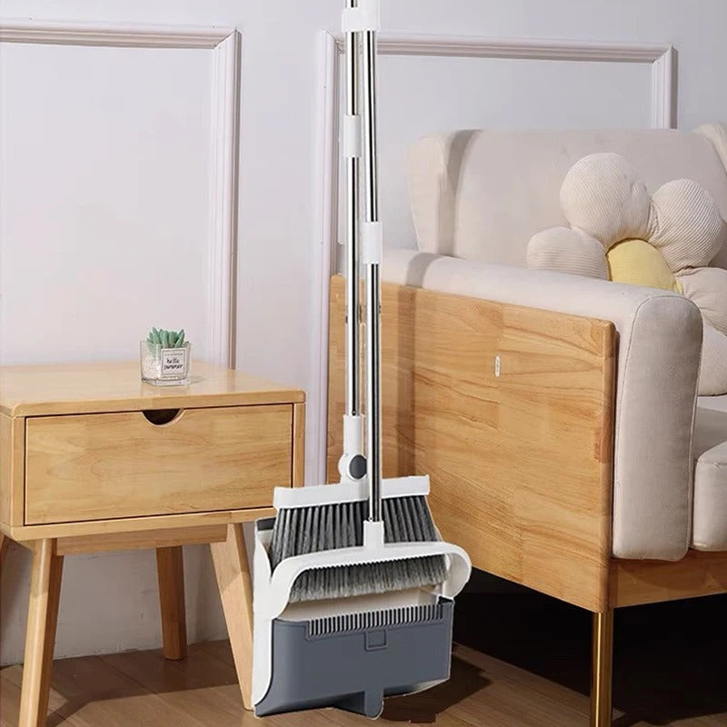 MeyHome™ 180° Rotating Broom & Dustpan Set | Where Smart Design Meets Modern Style