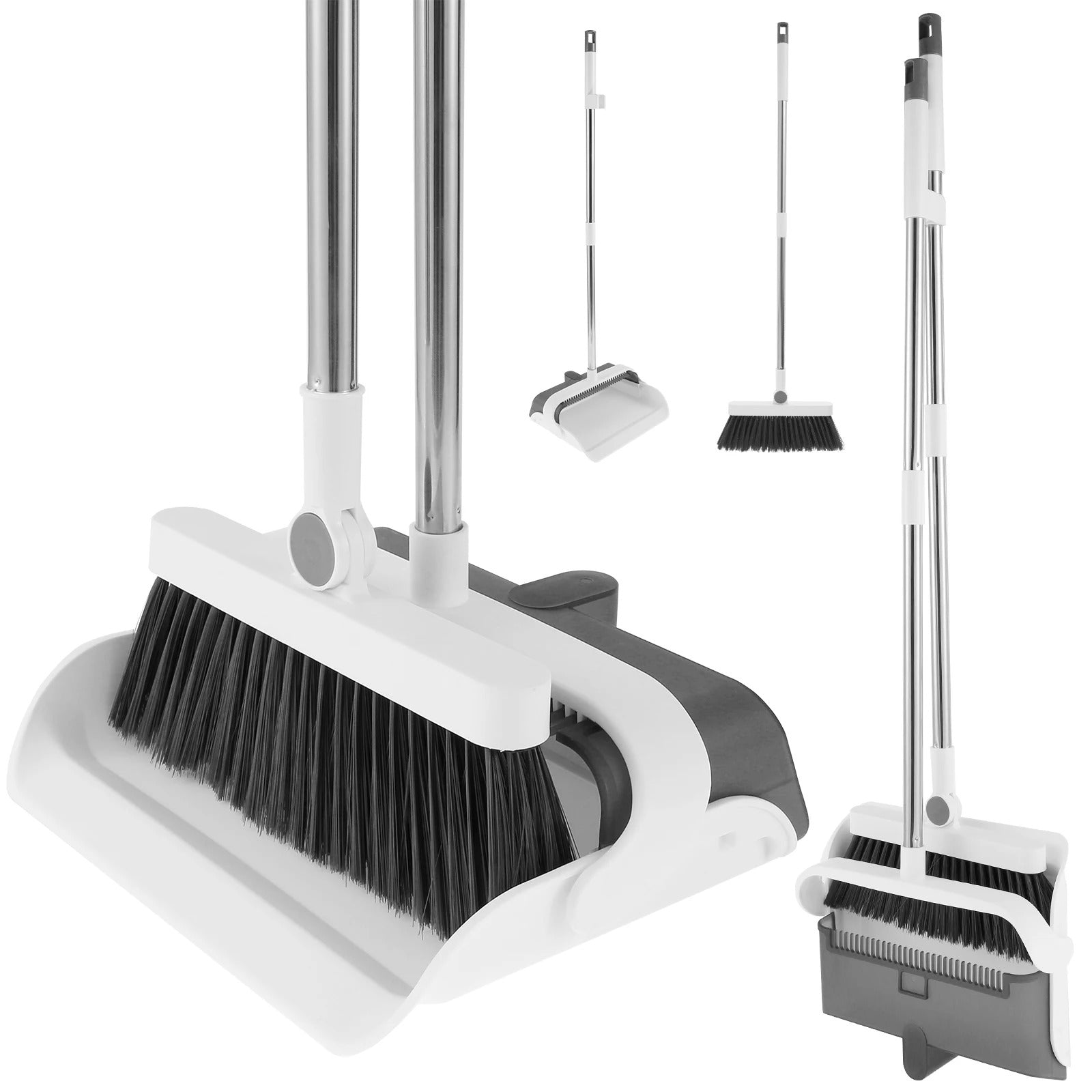 MeyHome™ 180° Rotating Broom & Dustpan Set | Where Smart Design Meets Modern Style