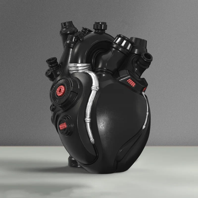 MeyHome™ Engine & Heart Vase – The Ultimate Fusion of Art & Power