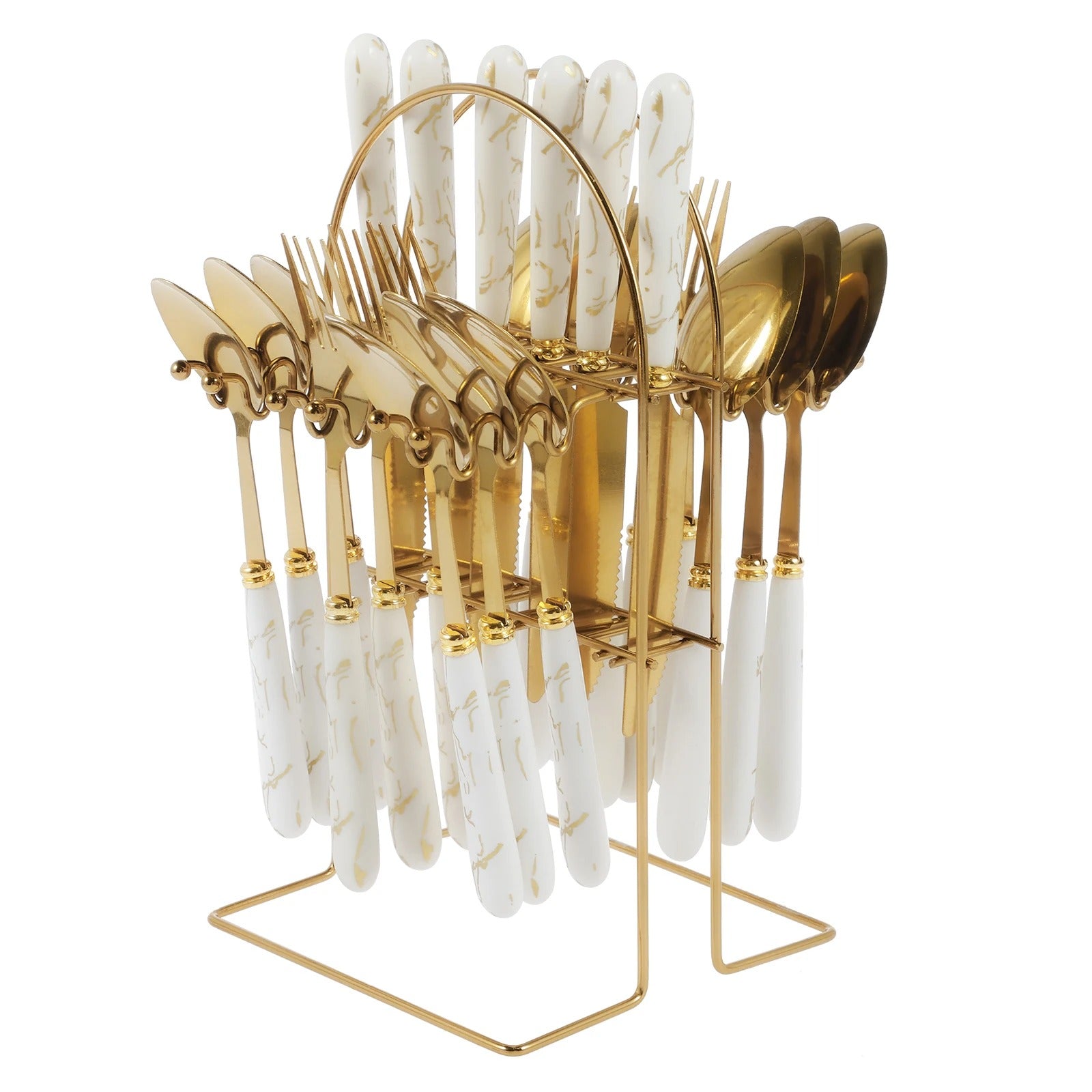 MeyHome™ Premium Marble Cutlery Set