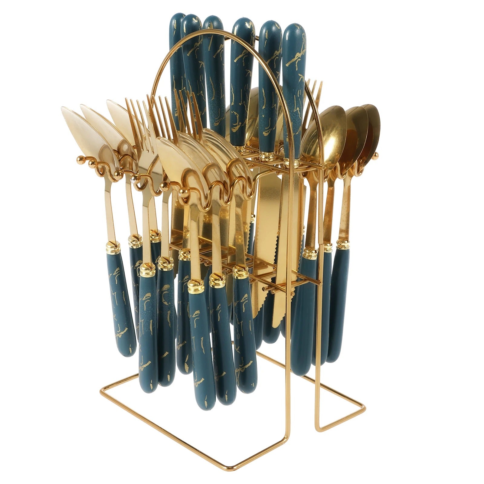 MeyHome™ Premium Marble Cutlery Set