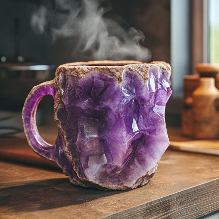 MeyMug™ - Mineral Crystal Mugs | Experience Earth’s Timeless Beauty in Every Sip – Uniquely Handcrafted