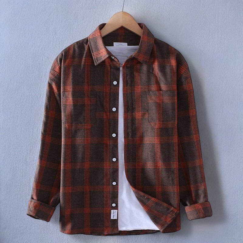 Jaden Reid Casual Plaid Shirt