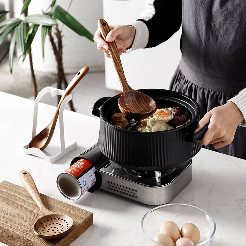 Teak Natural Tableware Set
