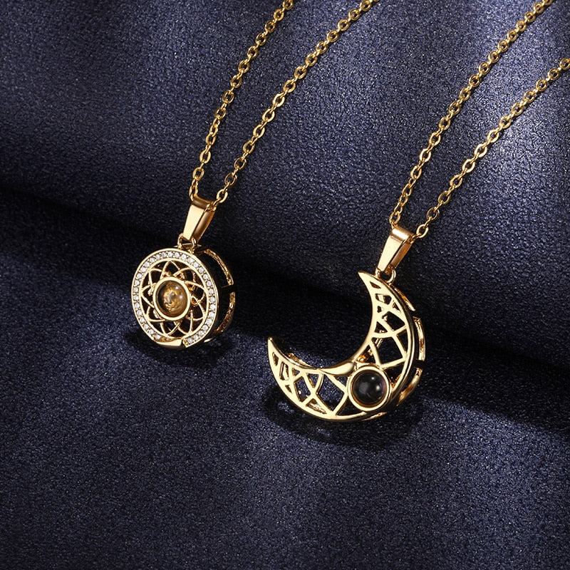 EternalLove™ Magnetic Sun & Moon Necklace